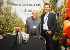 Piet Jan Visser en John Hendrikx van de BFAO.​